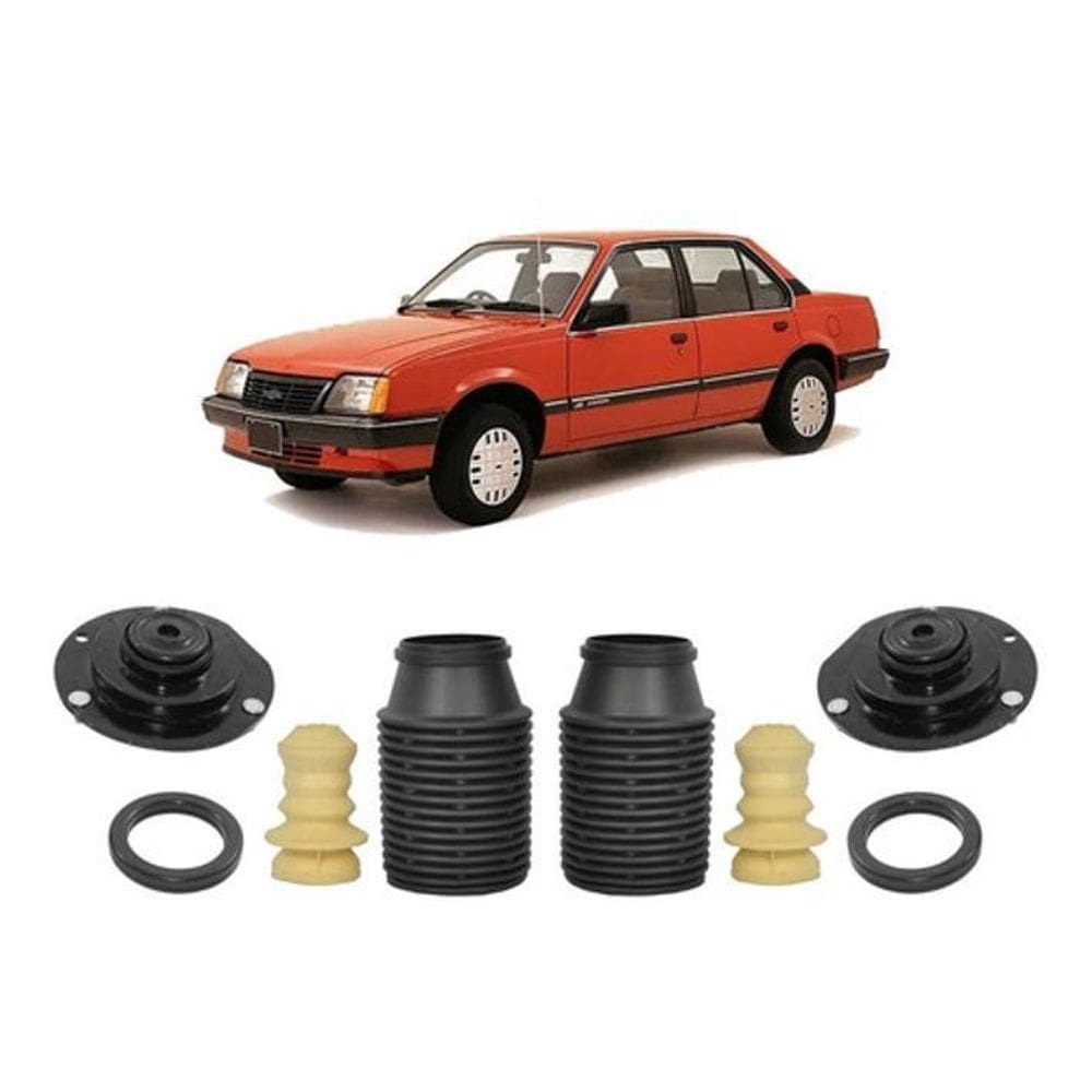 2 Kit Coxim Rolamento Batente Dianteiro Monza 1991 1992 1993