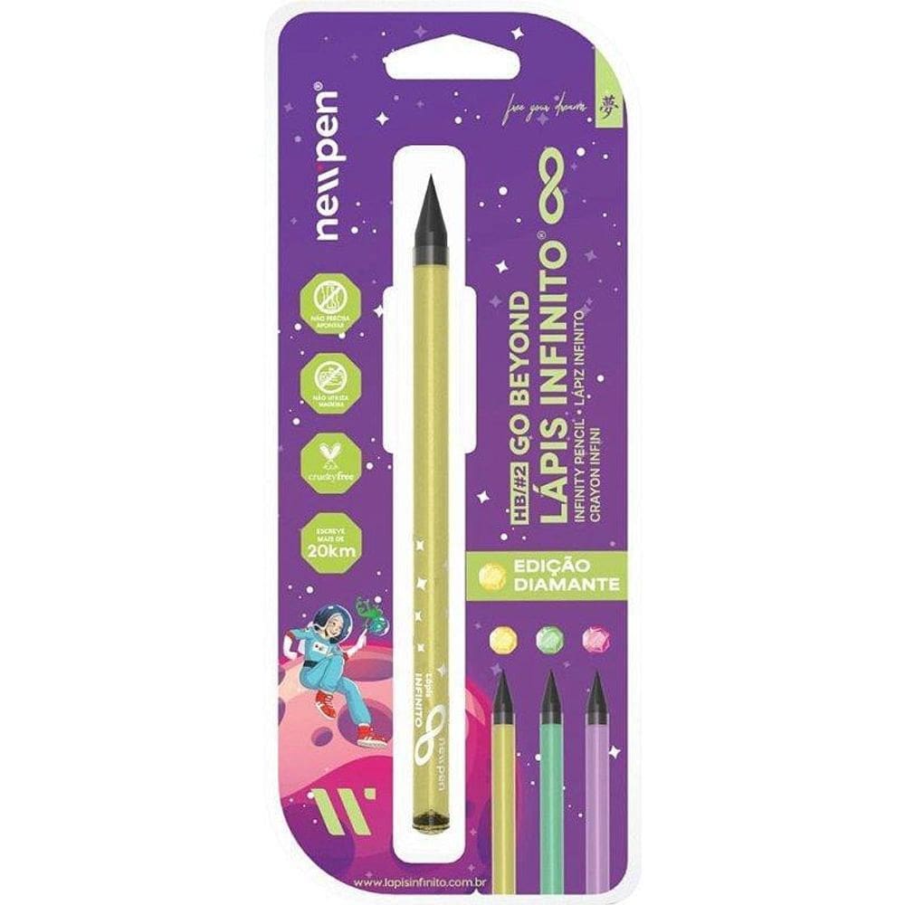 Lápis Collor Diamante com Grafeno - Resistente