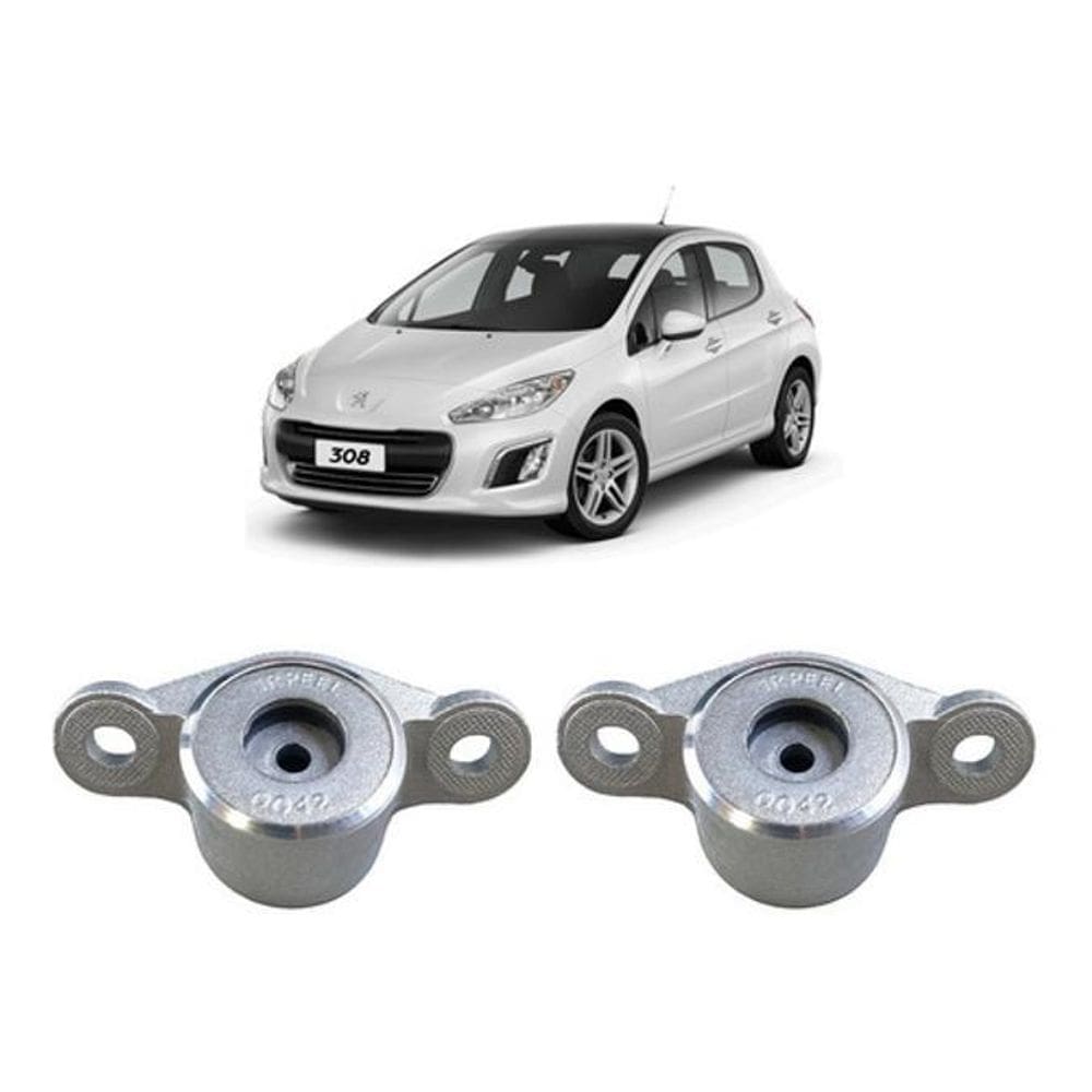 Par Coxim Batente Traseiro Peugeot 308 2011 2012 2013 2014