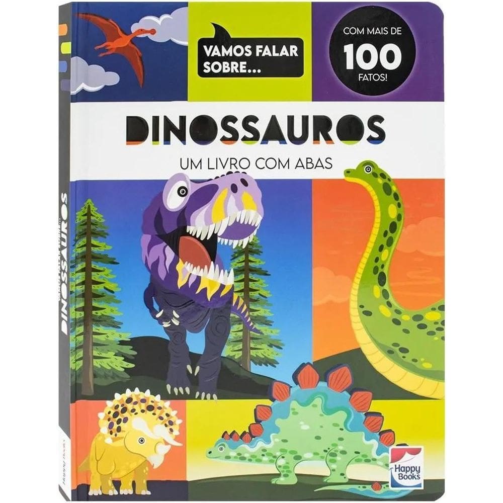 Vamos Falar Sobre... Dinossauros - Um Livro Com Abas