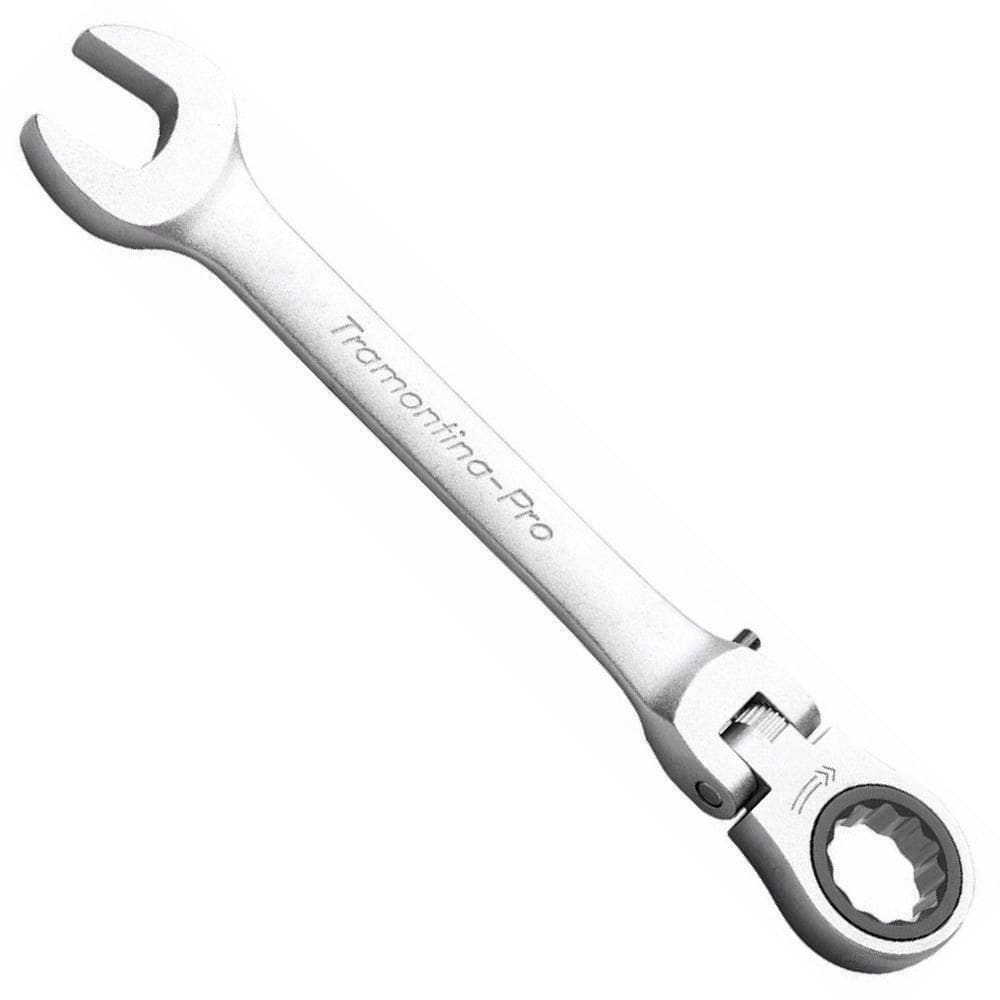 Chave Combinada Com Catraca Cabeça Flexível 13 Mm