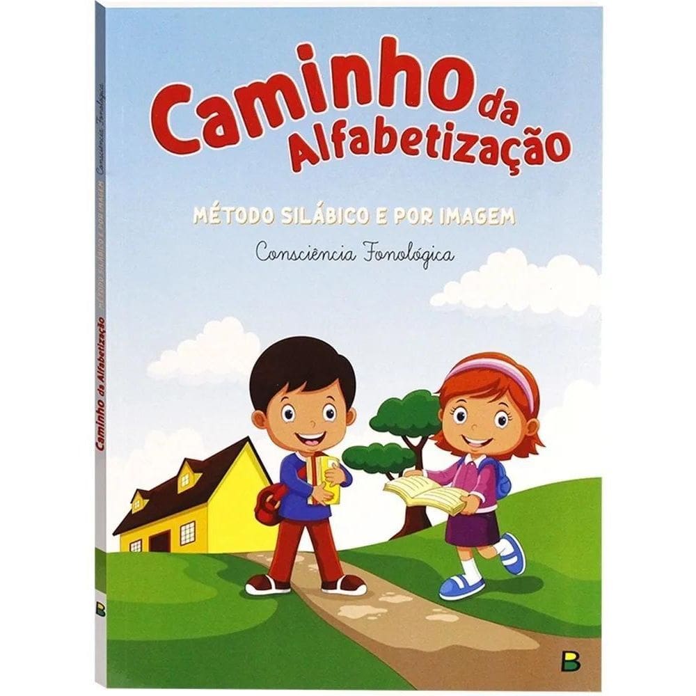10X Livro Cartilha Caminho Da Alfabetização Nova Ortografia