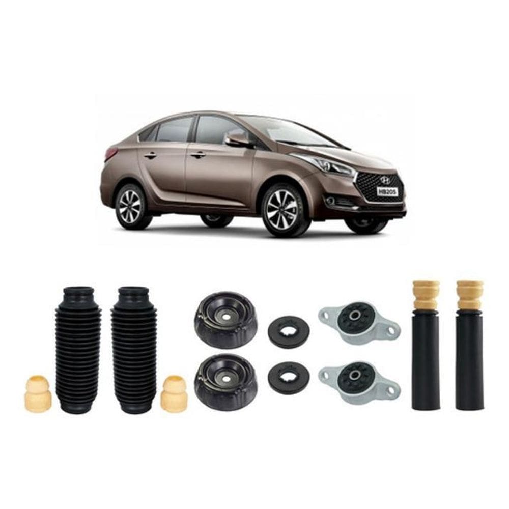 Kit 4 Coxim Batente Hb20S 12 2013 2014