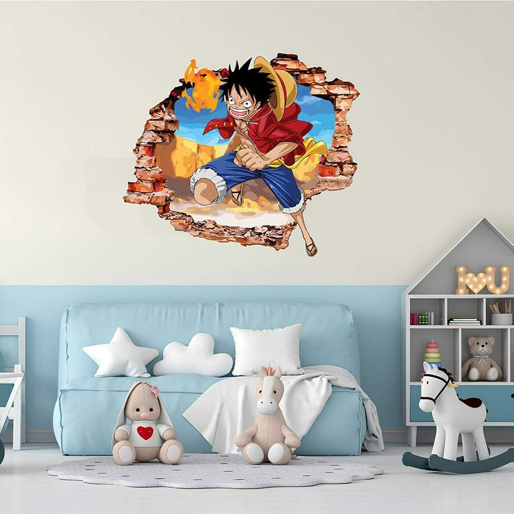 Adesivo De Parede Buraco One Piece Mod01