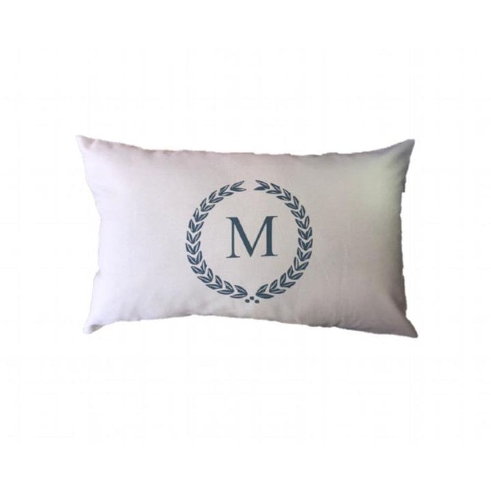 Capa De Almofada 50X30 Letra M