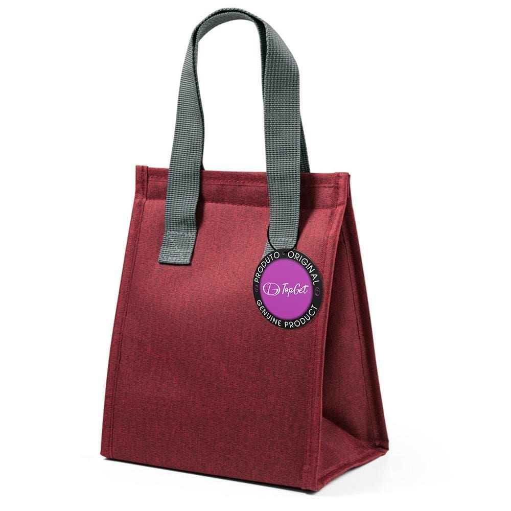 Bolsa Térmica Em Poliéster 6 Litros Albany Topget - Vermelho