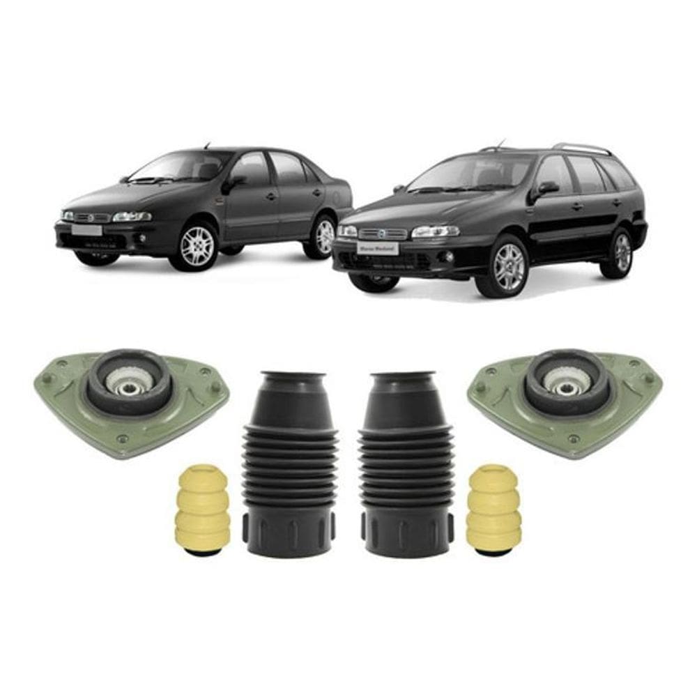 2 Kit Do Amortecedor Dianteiro Fiat Marea 2006 2007 2008