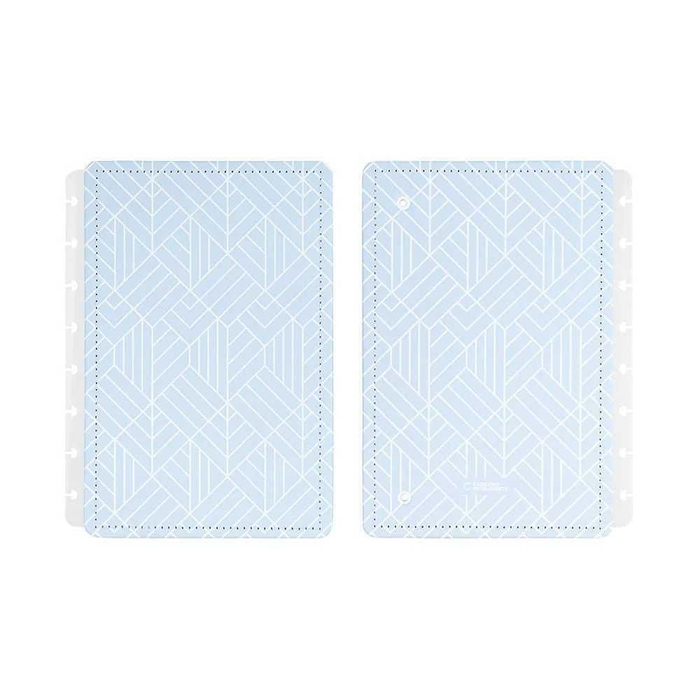 Capa A5 Ice Blue Caderno Inteligente