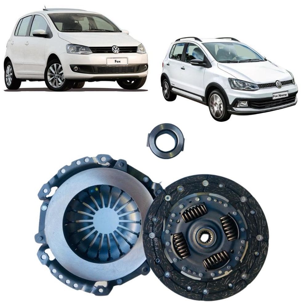 Kit Embreagem Fox G5/G6 1.0 04-08 | Disco 190mm | Reindus.