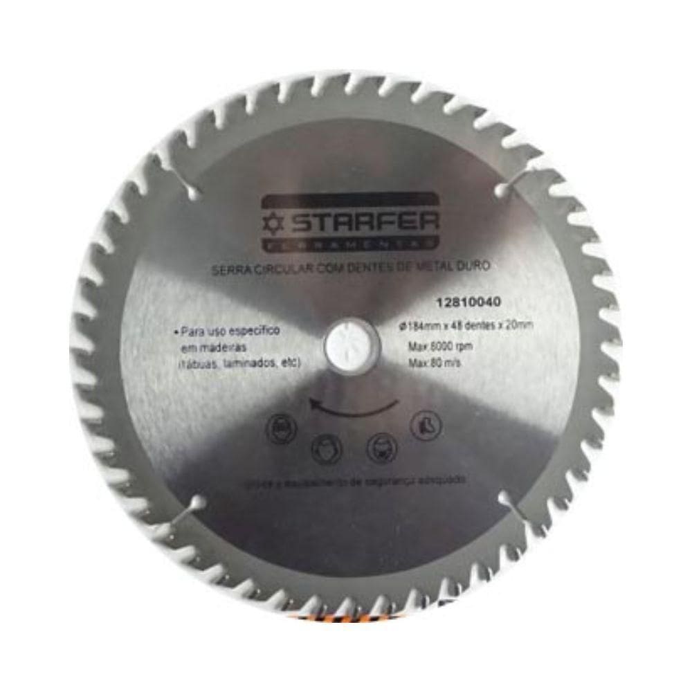 Serra Circular Widea Starfer 184Mm X 48 Dentes