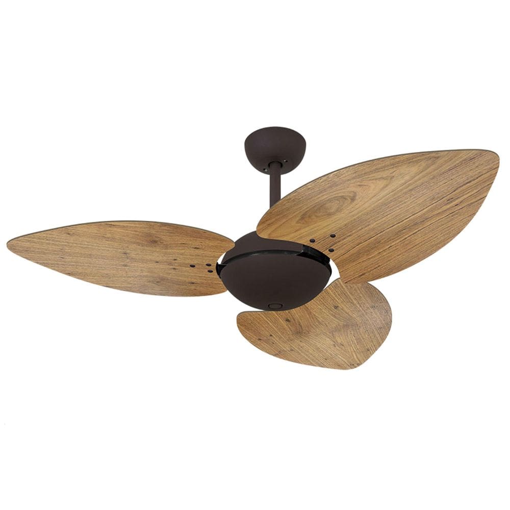 Ventilador De Teto Volare Marrom Office Dunamis Freijó 110V