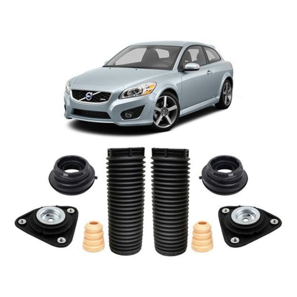 Kit Coxim Batente Rolamento Dianteiro Volvo C30 2007 A 2013