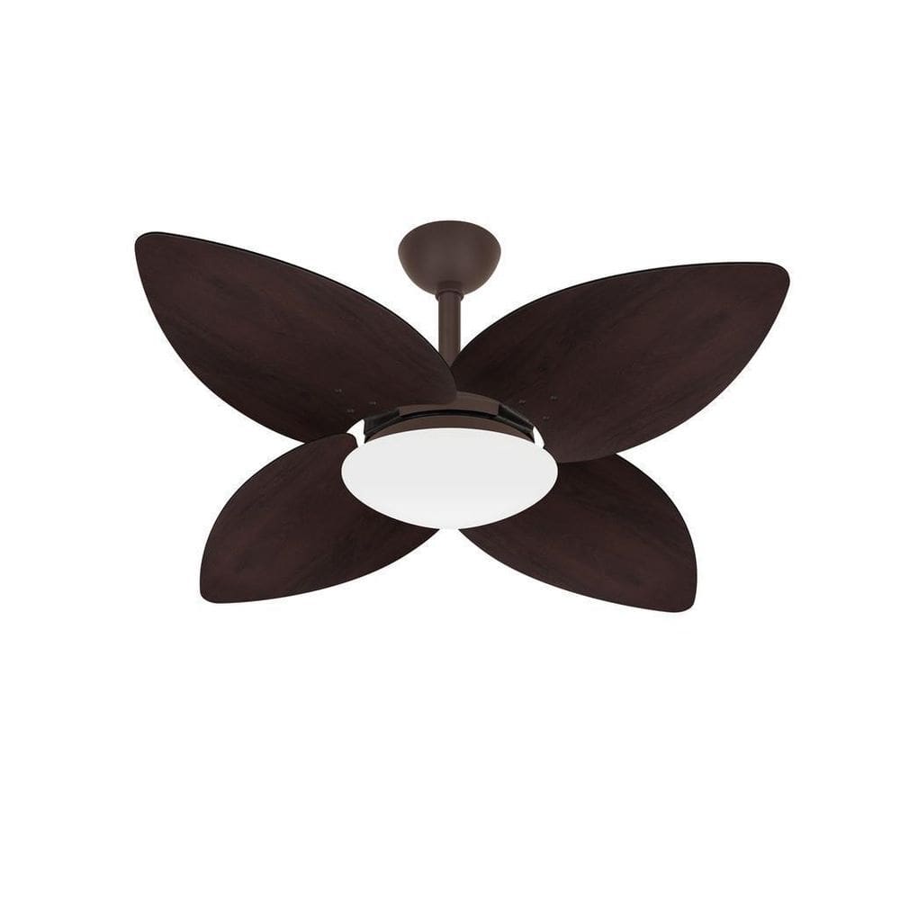 Ventilador De Teto Marrom Winds 4 Pás Econômico Ventax 220V