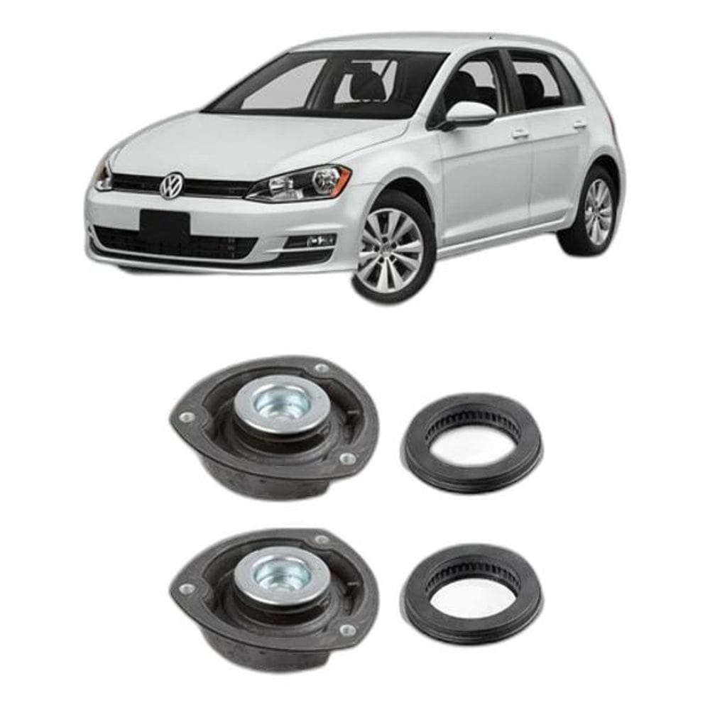 Coxim + Rolamento Dianteiro Golf Tsi 2013 2014 2015 2016