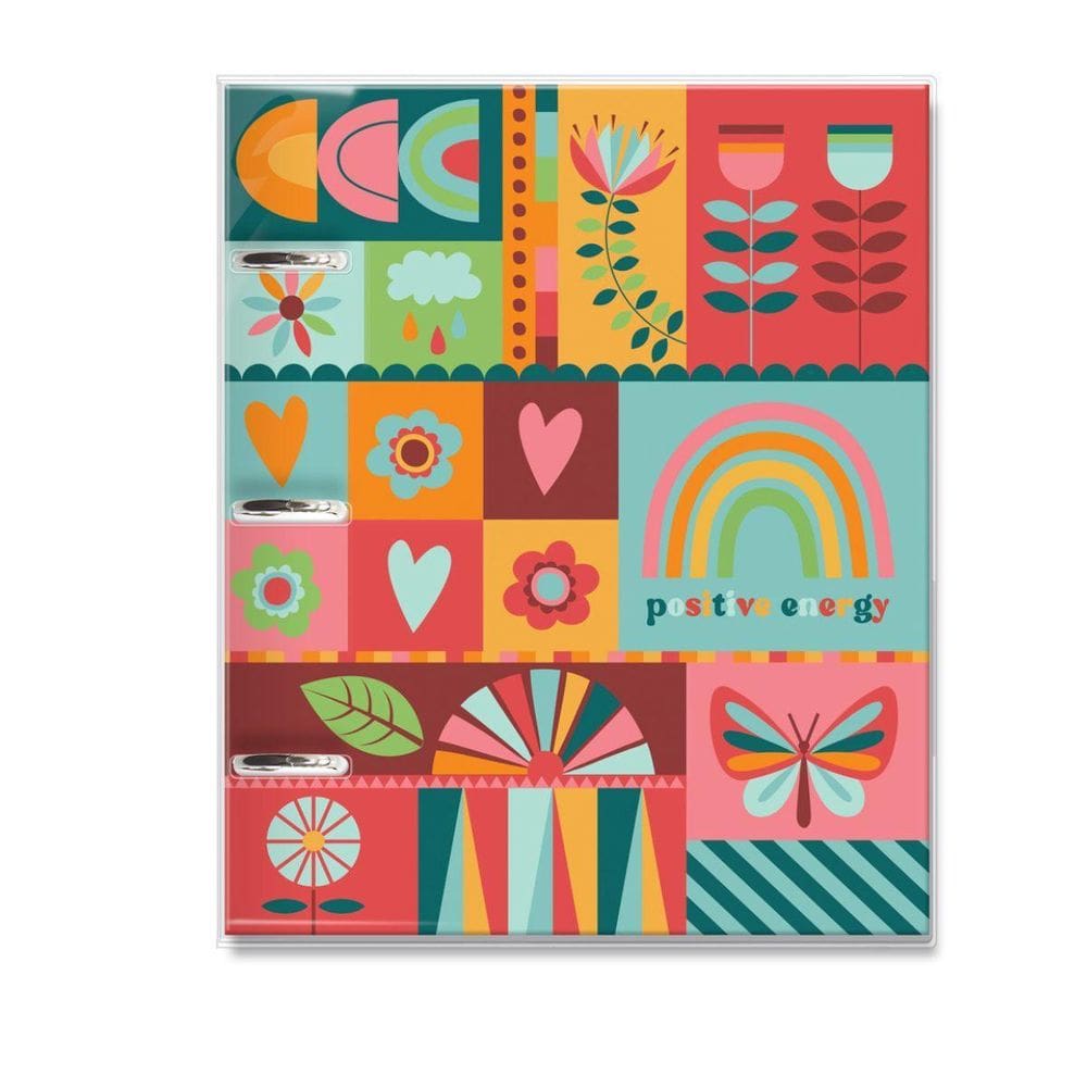 Caderno Argolado Fichário Arco-Íris Fina Ideia