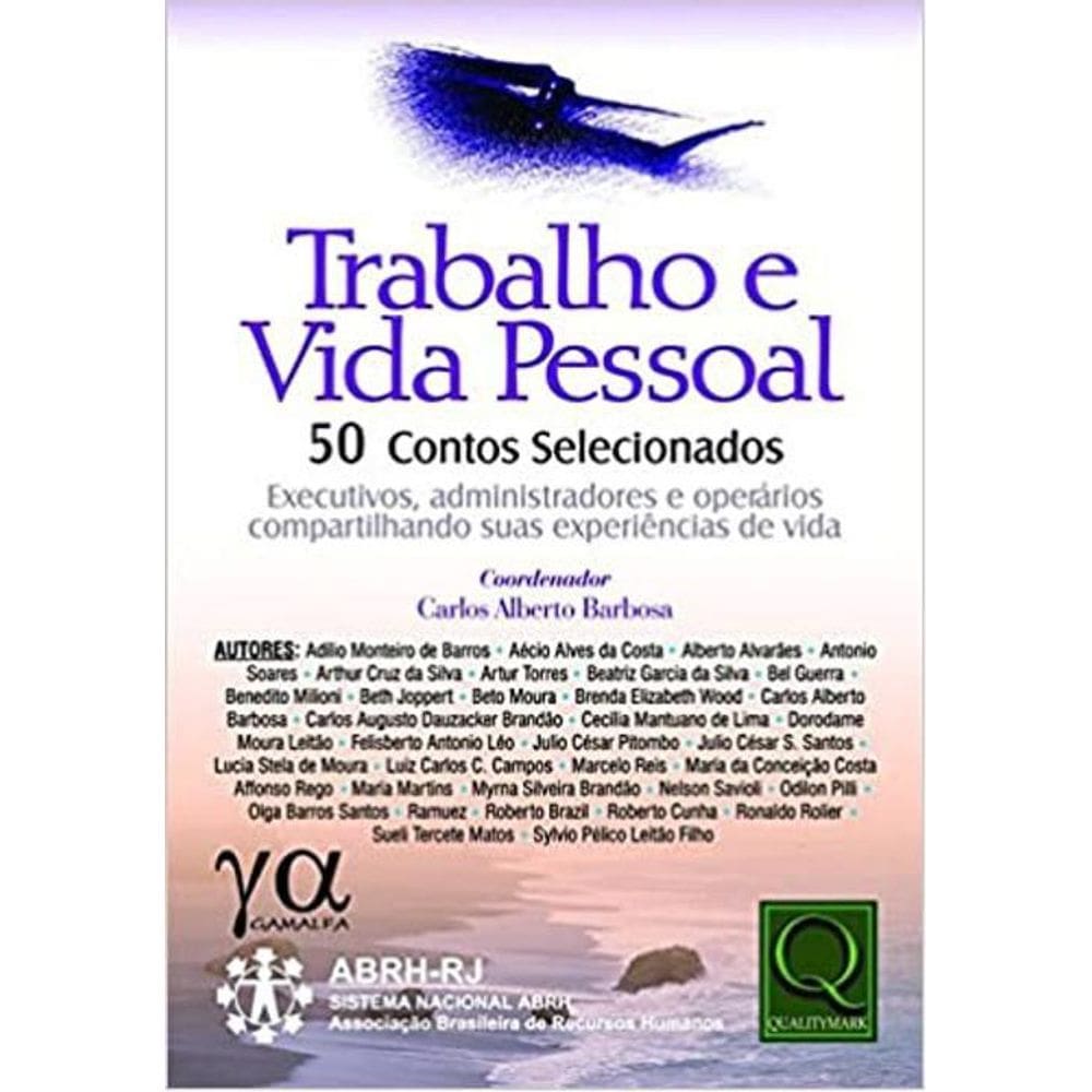 Livro Trabalho E Vida Pessoal