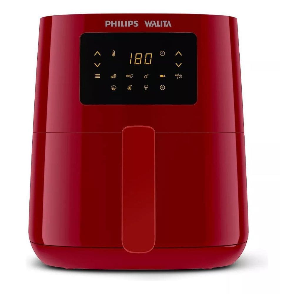 Fritadeira Digital Philips Walita 4,1L Vermelha 110V Ri9252