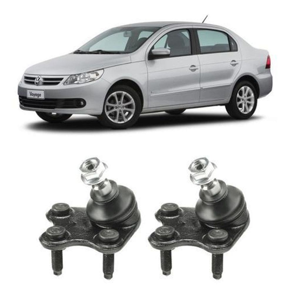 Kit 2 Pivô Suspensão Dianteira Volkswagen Voyage 11 2 13