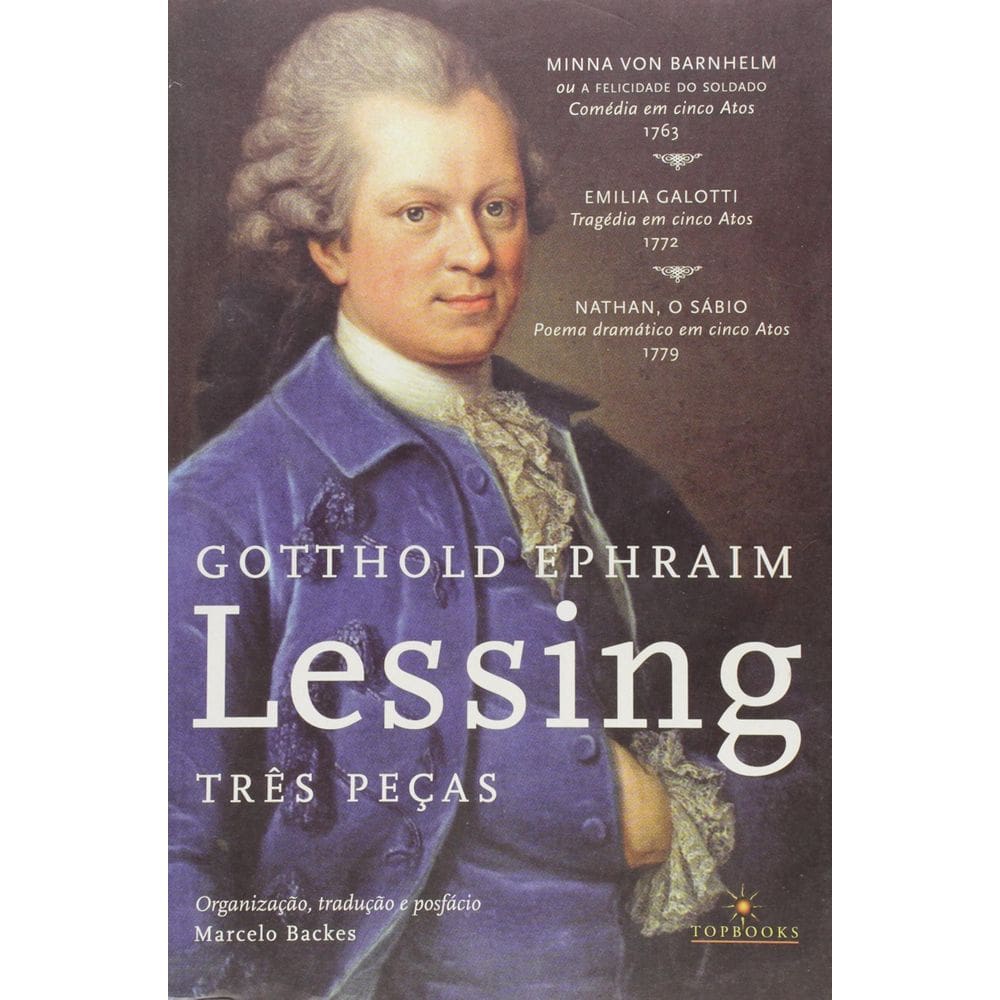 Livro Três Peças - Lessing