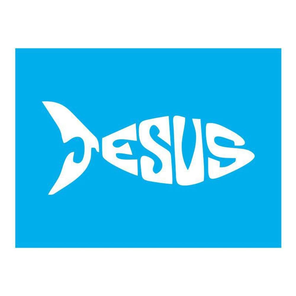 Stencil Tamako Jesus - 15X20Cm - Ref 8836