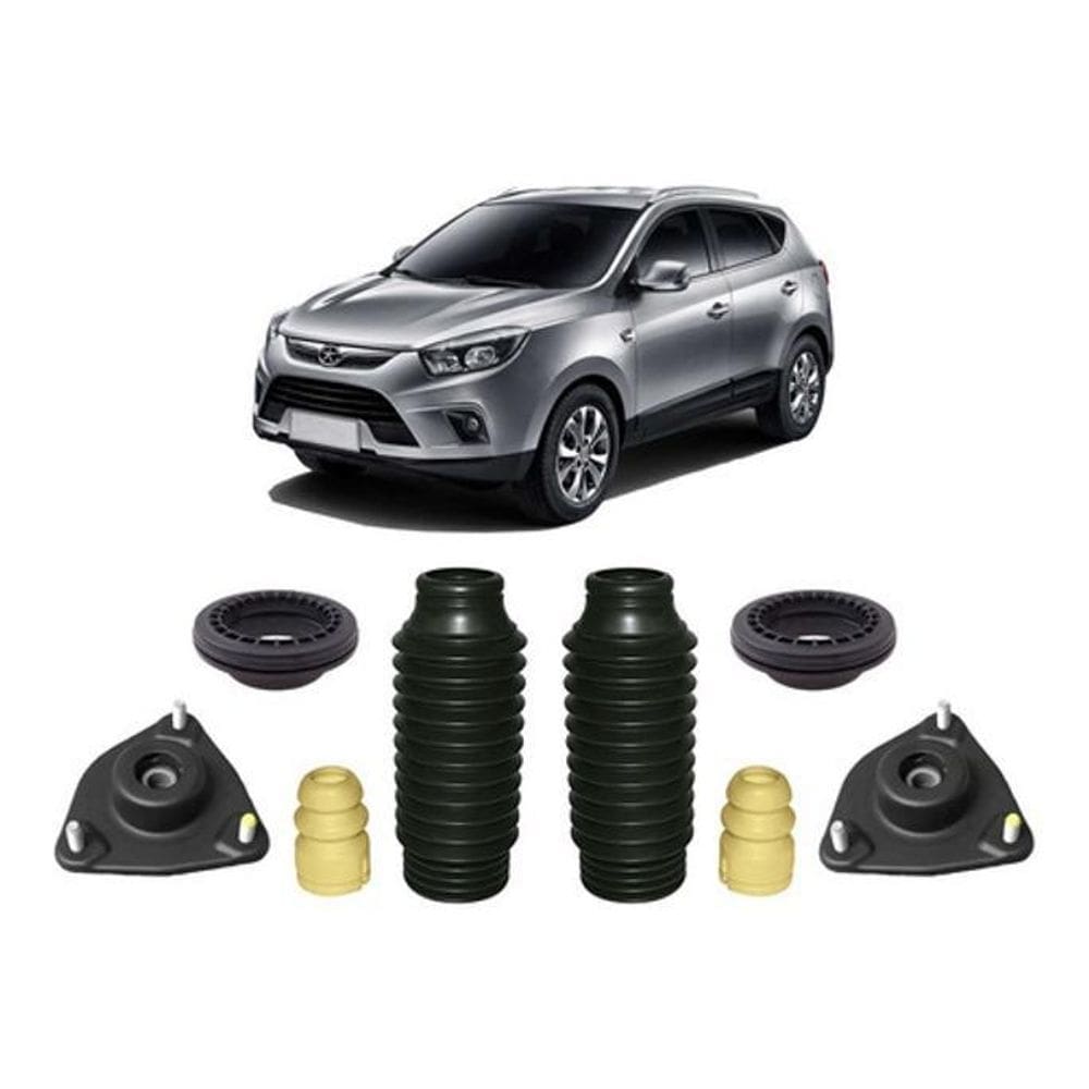 Kit Coxim Amortecedor Dianteiro Completo Jac T6 2014 2015 16