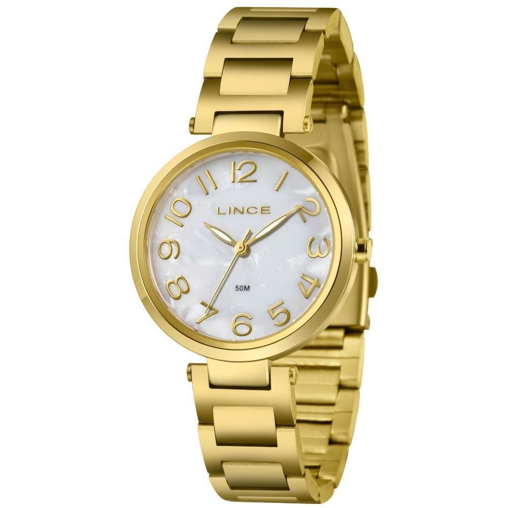 Relógio Feminino Lince Dourado LRGM031L36 B2KX