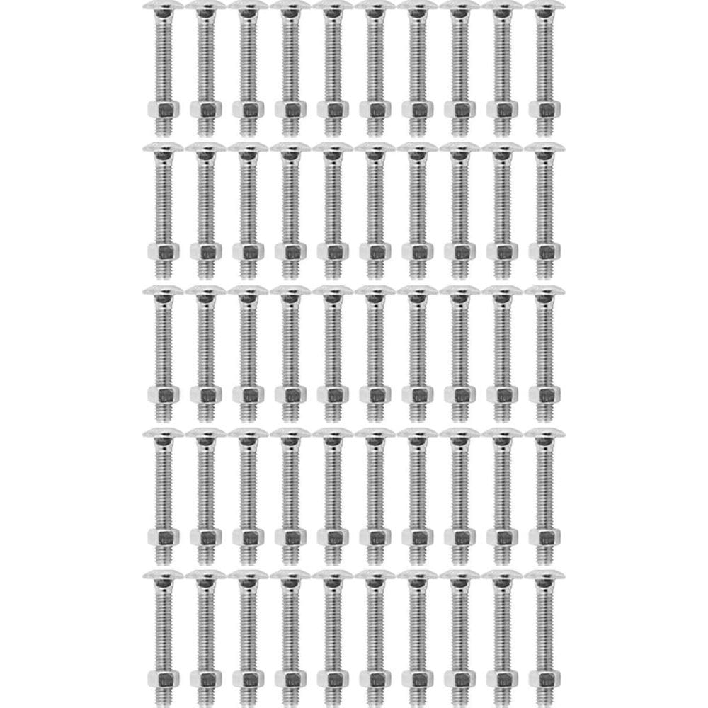 Parafuso Francês Com Porca 3/8`` X 4`` 50Un 53,0024 - Nord