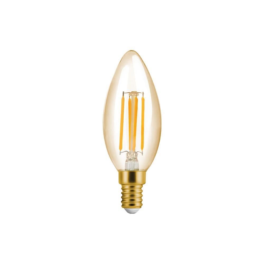 Lâmpada Led Save Energy Filamento Vela Vintage 4W E14 220V S