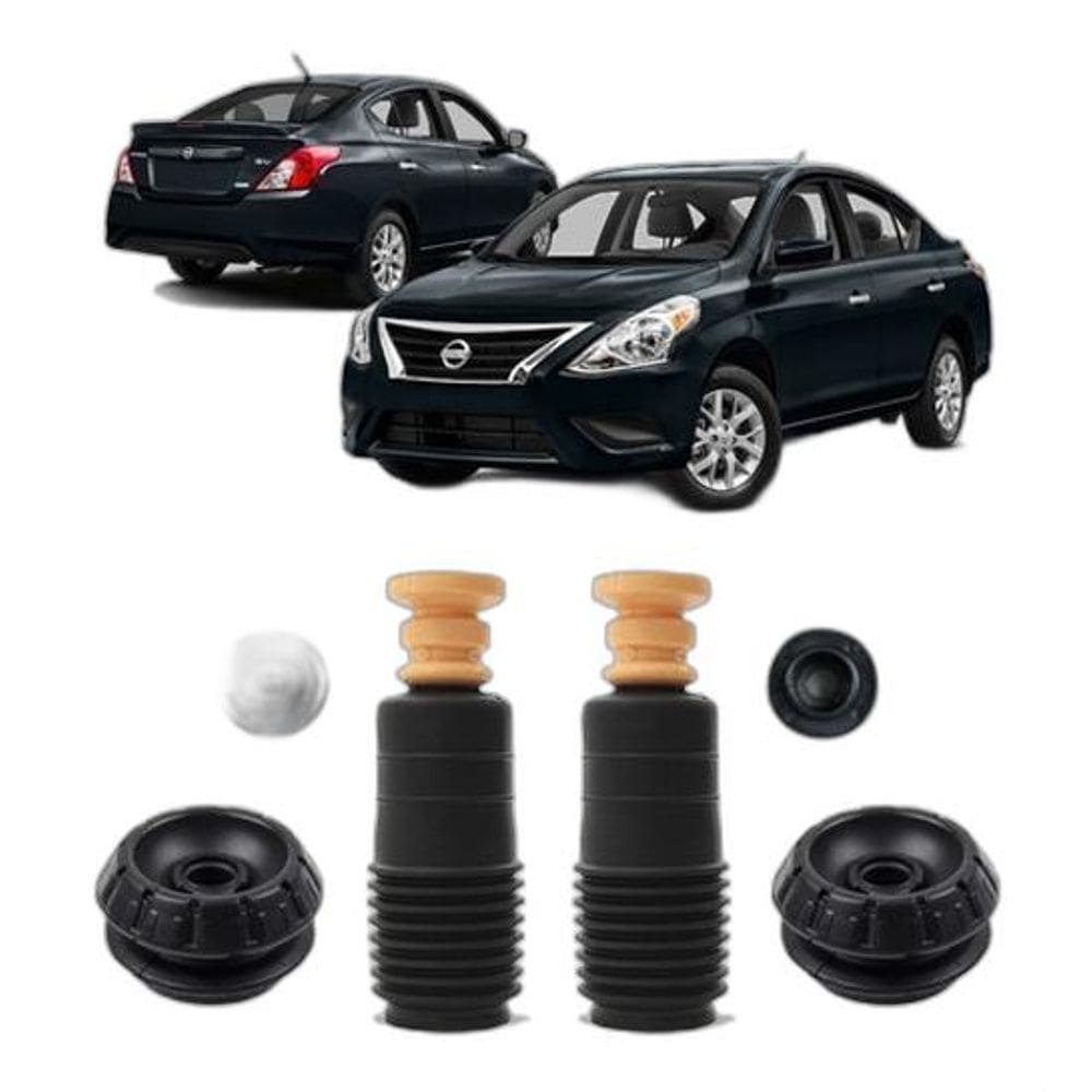 Kit Batente Amortecedor Dianteiro Nissan Versa 11 / ...