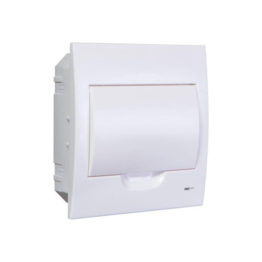 Quadro De Distribuição Margirius Qde-08 De Embutir 8 Polos