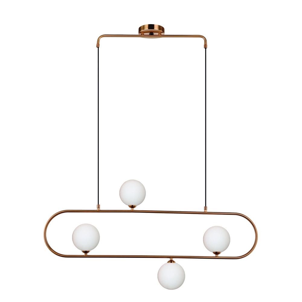 Pendente Casual Light Pd1329Bz-Br Cadre 4L G9 Bronze