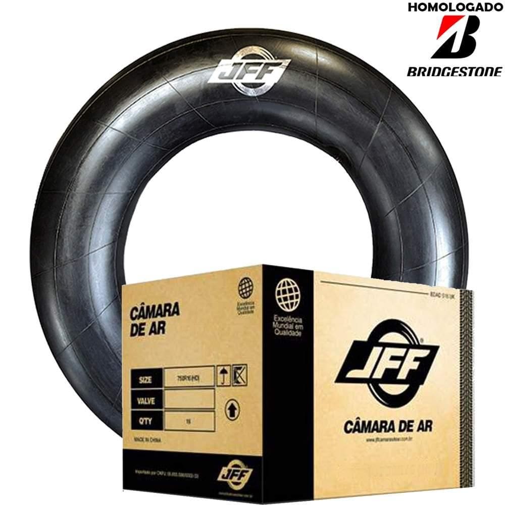 Caixa 4 Câmaras De Ar 16/70-20 Bico Metal Tr179a Jff Homologado Bridgestone