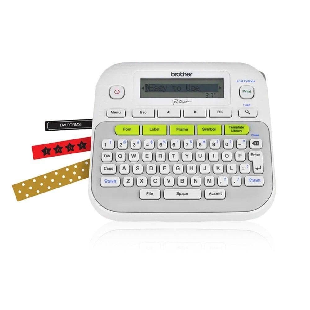 Rotulador Brother Eletronico Portatil - Pt-d210