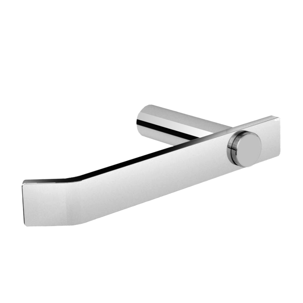 Porta Papel Higiênico Para Banheiro Escovado Patmos Grego Metal