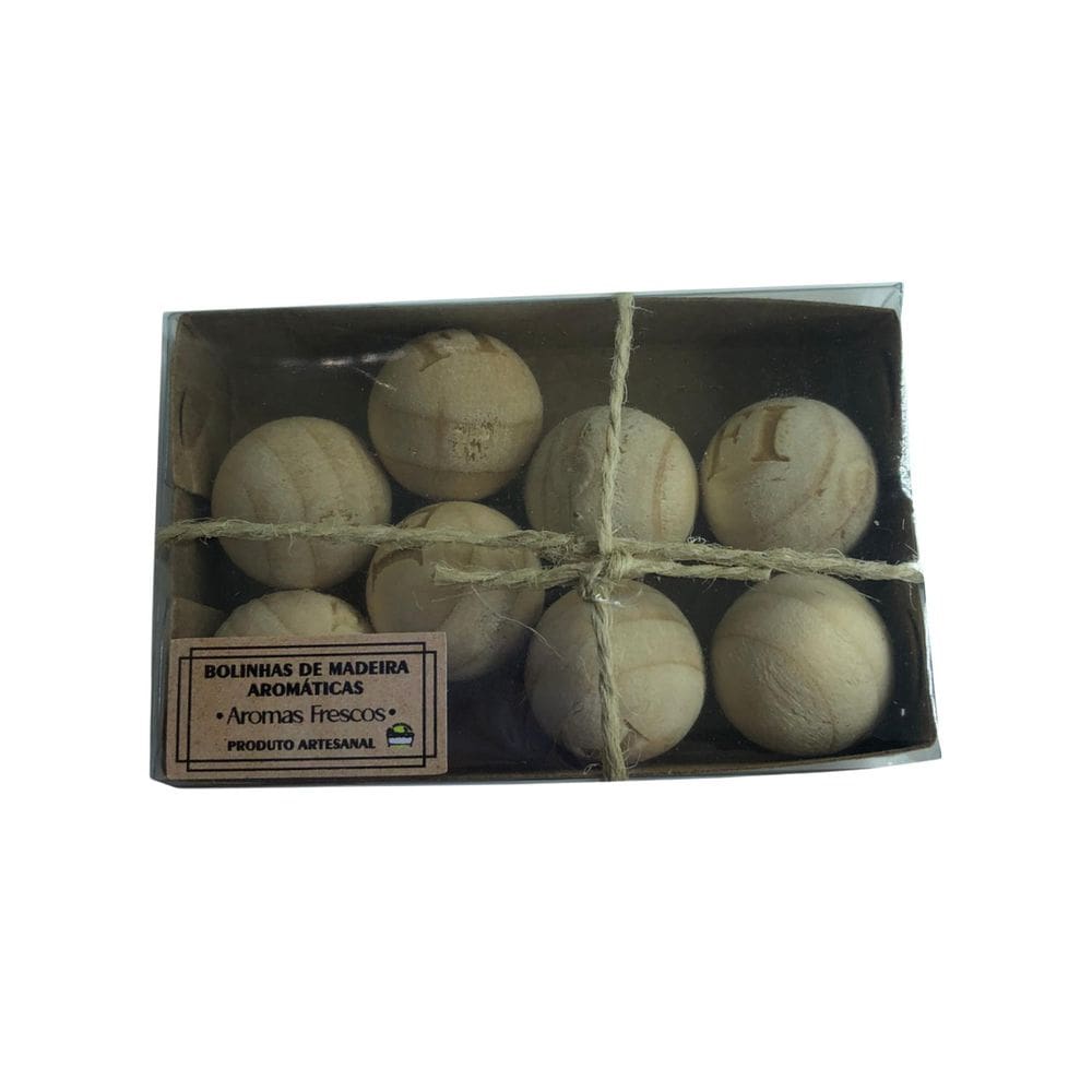 Kit Bolinhas Aromaticas Bambu