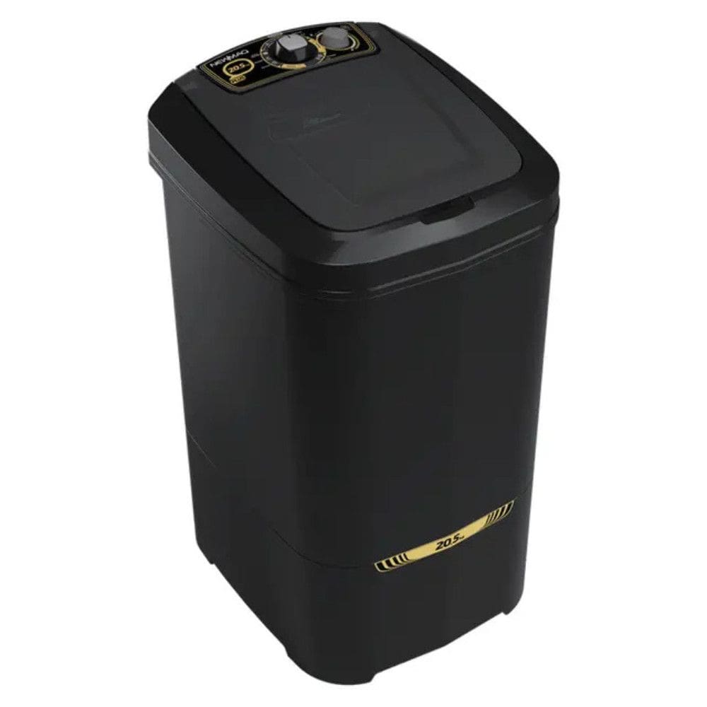 Tanquinho Newmaq Plus 20kg Semiautomático com Big Dispenser - Preto 110V