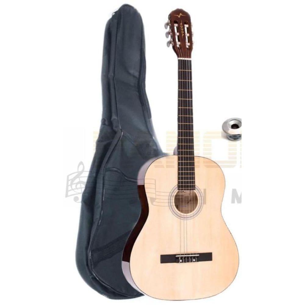 Violão Acústico Vogga Nylon Vca203N Natural + Acessórios