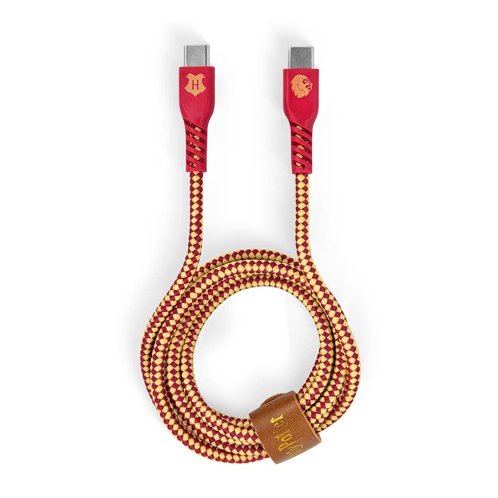 Cabo USB-C para USB-C Vermelho Grifinória Harry Potter Iwill
