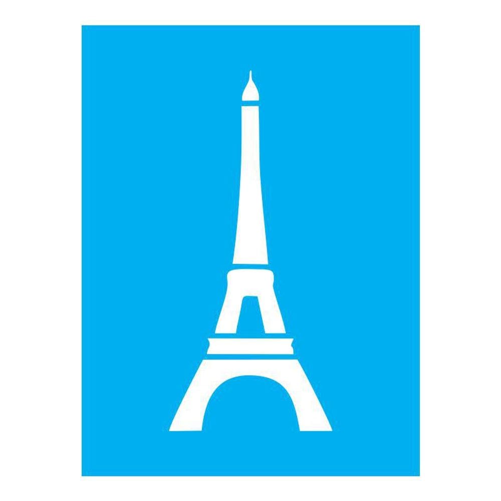 Stencil Tamako Torre Eiffel - 15X20Cm - Ref A3068