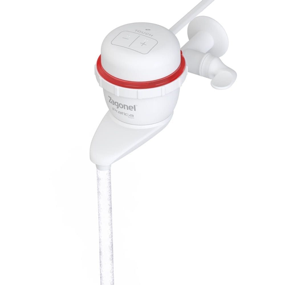 Torneira Prática Touch Branca 220 Volts 5500 Watts - TPREL55220BR03 - ZAGONEL