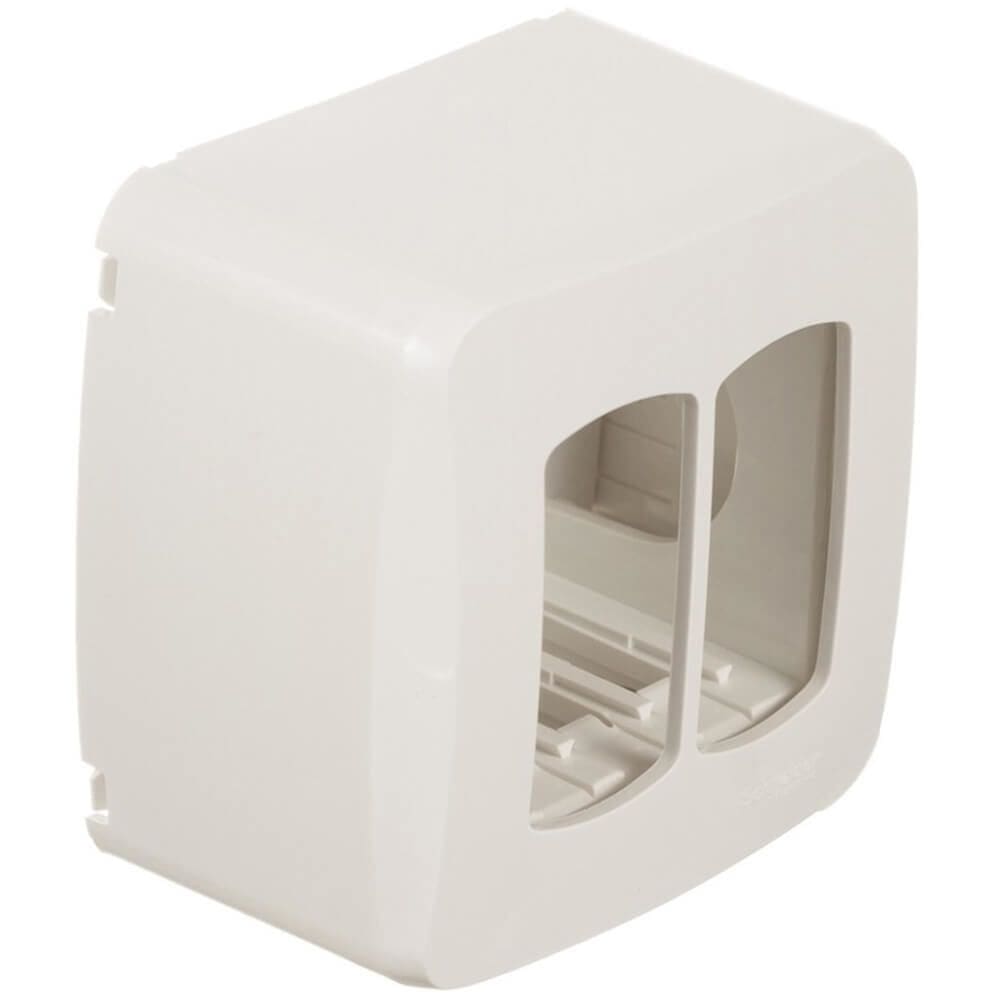 Caixa de Sobrepor para 2 Módulos Miluz - S3B76020 - SCHNEIDER