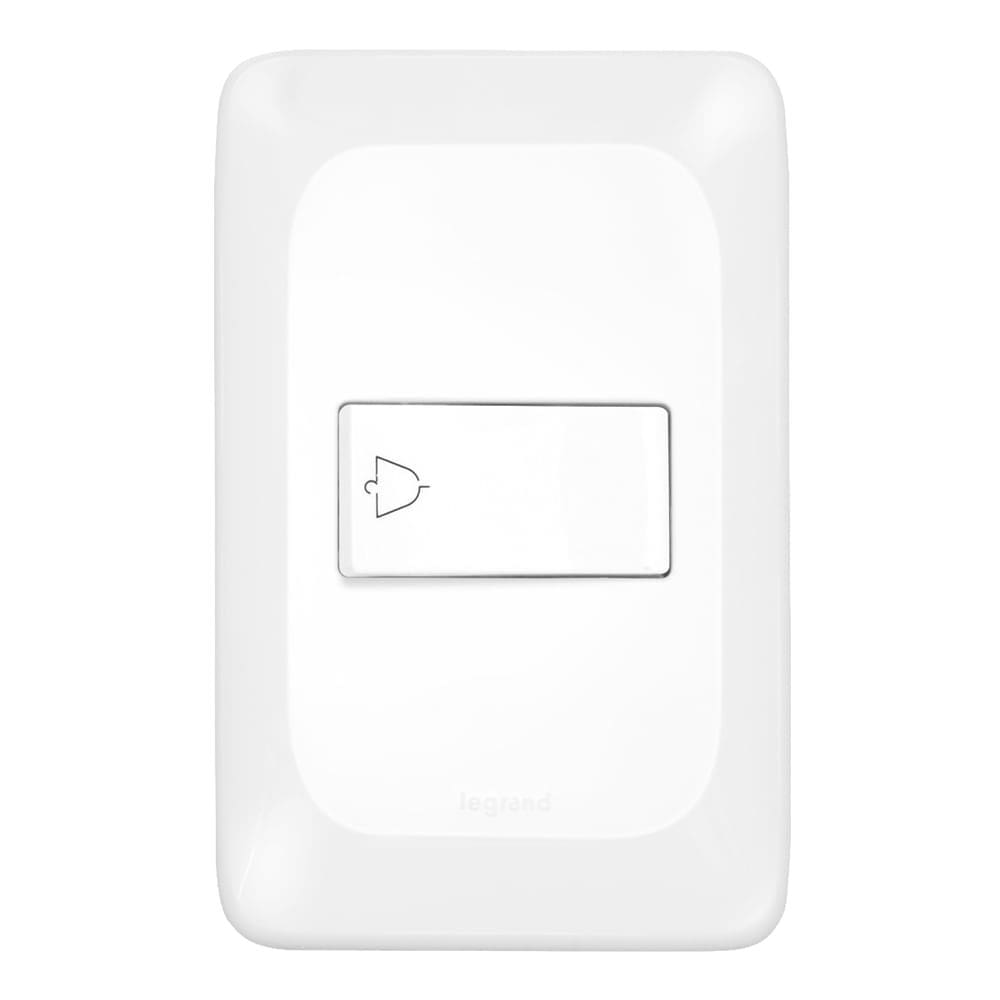 Pulsador Campainha 2 Ampères 250 Volts 4x2 - LGX040 - PIAL