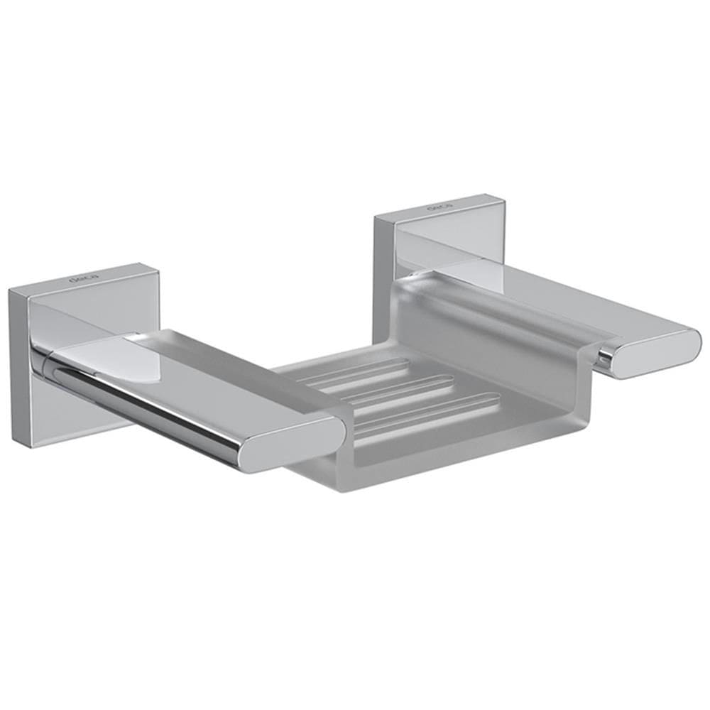 Saboneteira em Resina Polo Cromada - 2010.C33 - DECA