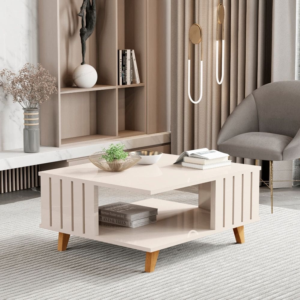 Mesa de Centro Ripada Açaí JB Móveis