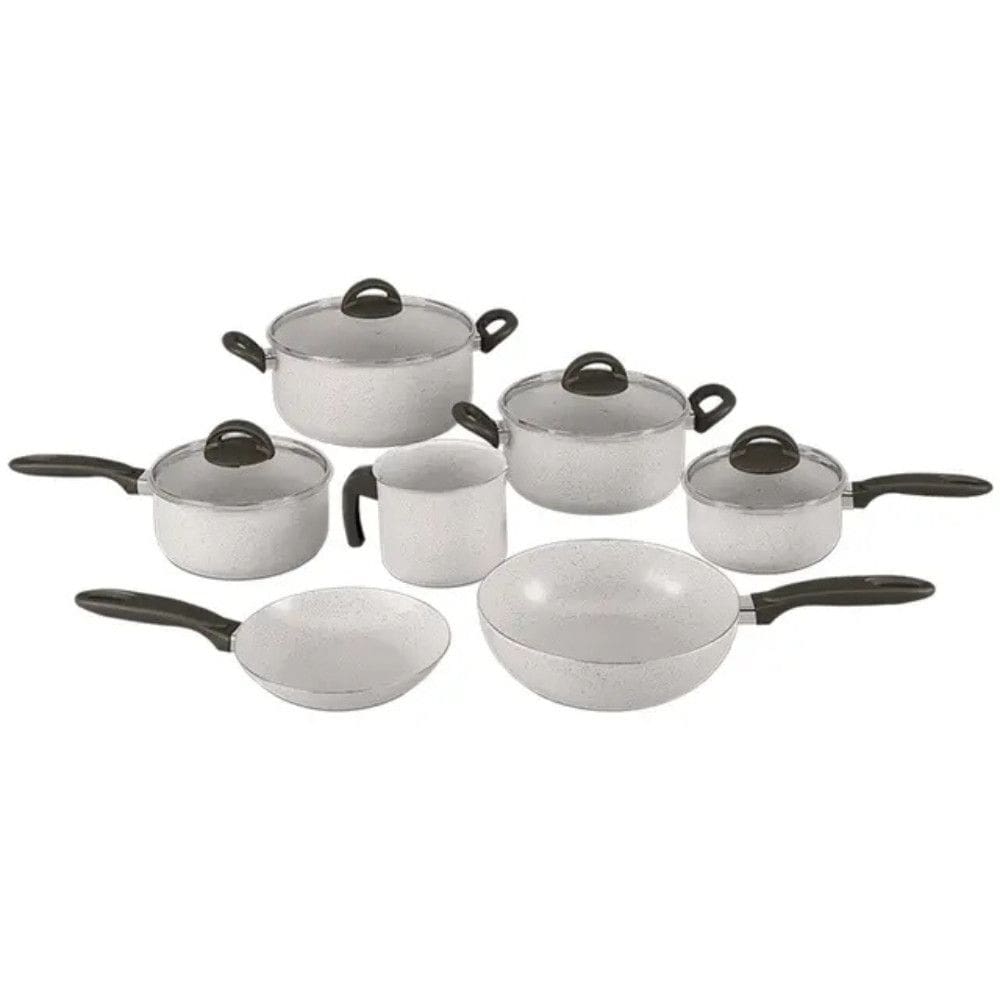 jogo de Panelas Brinox Cerâmica Antiaderente 07 Peças