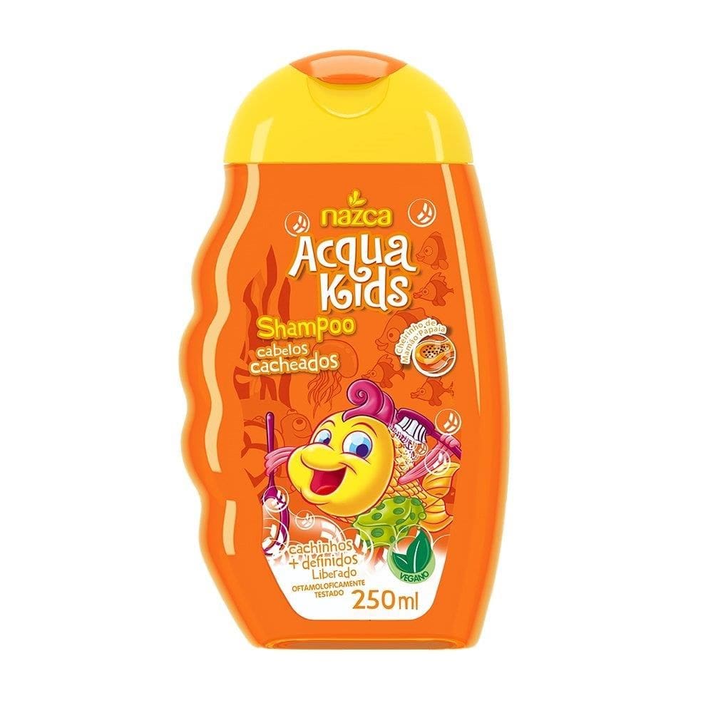 Shampoo Acqua Kids Cabelos Chacheados 250ml