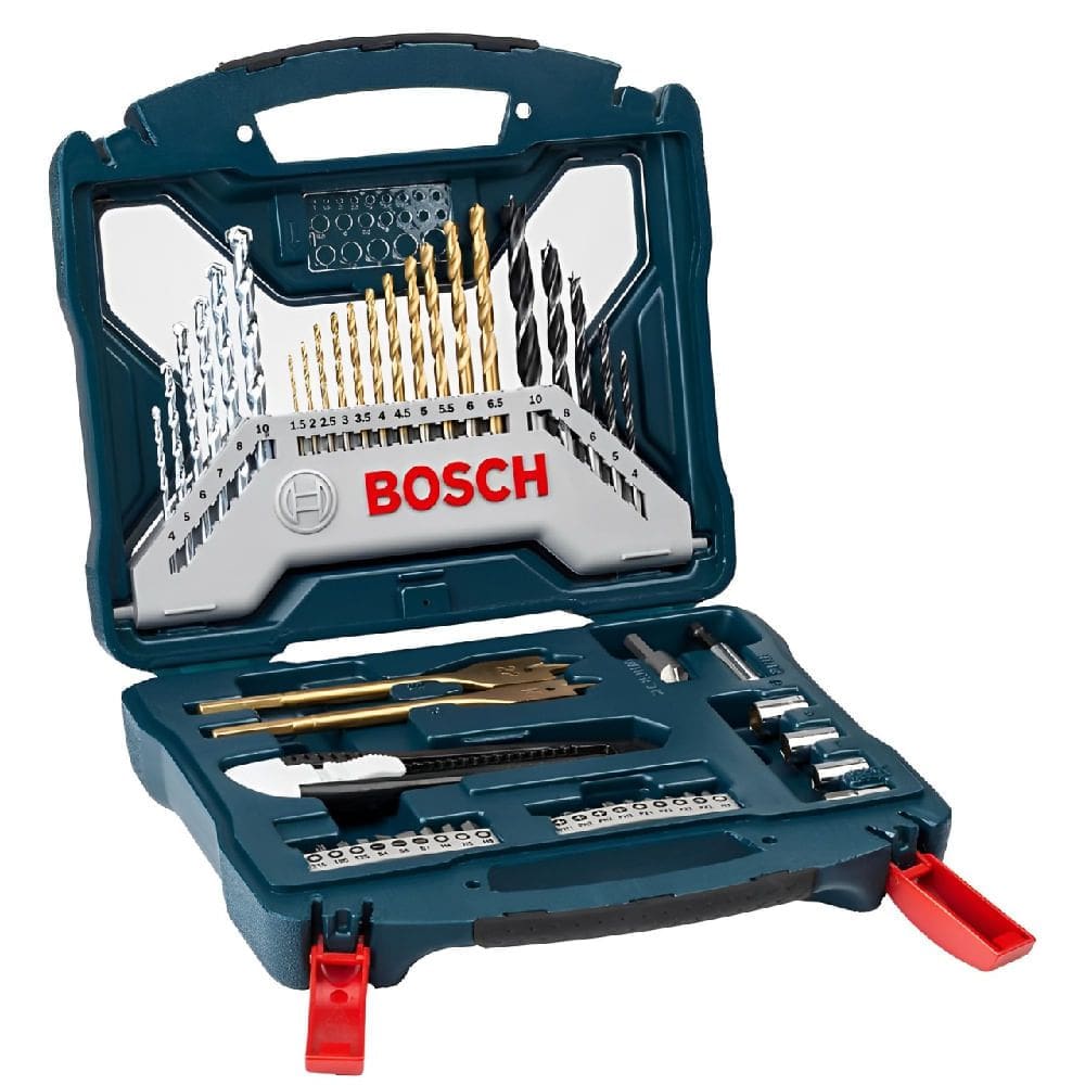Jogo de Pontas e Brocas Titânio X-Line 50 Peças - 2607017406000 - BOSCH