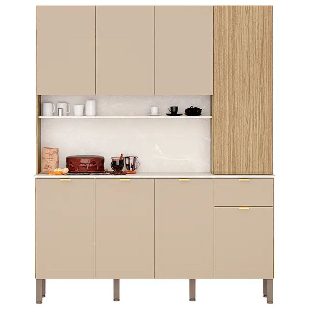 Cozinha Compacta Slow  8 Portas 1 Gaveta Kits Paraná