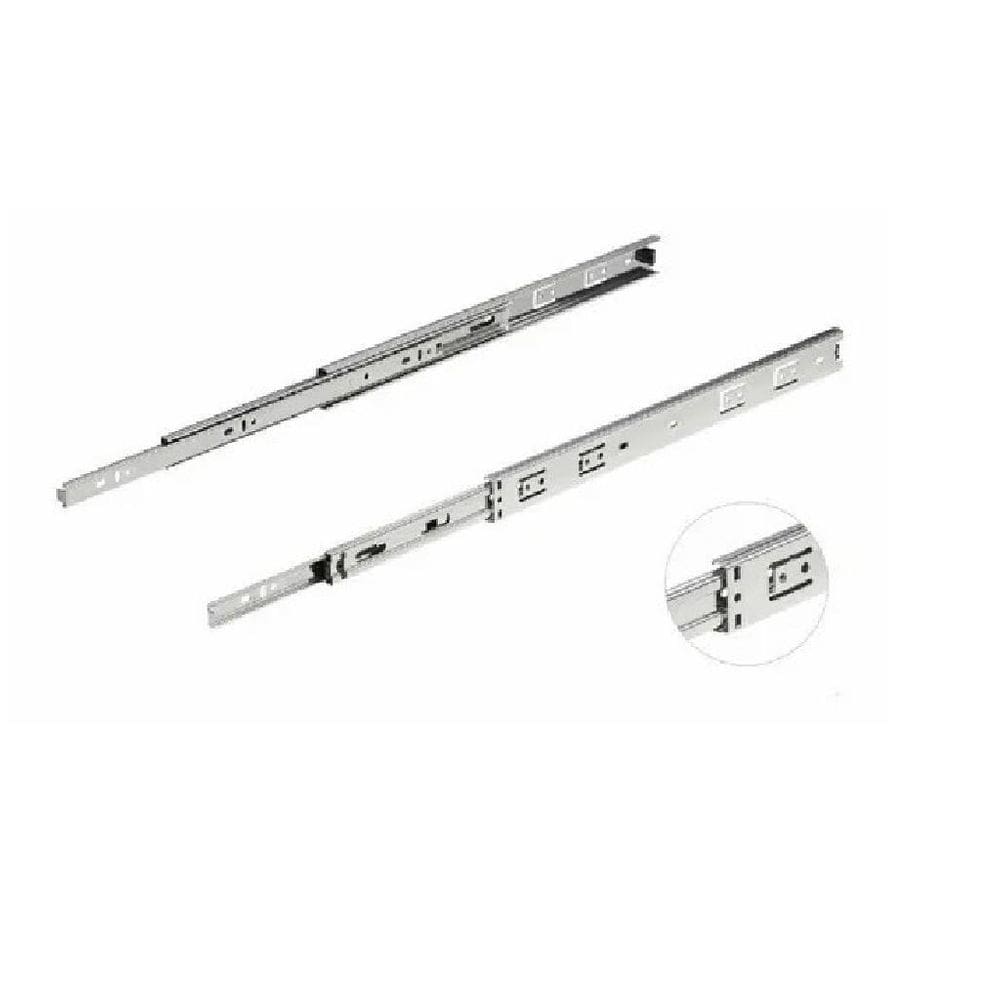 Corrediça Telescopica Push Open 500Mm 45Kg Hardt