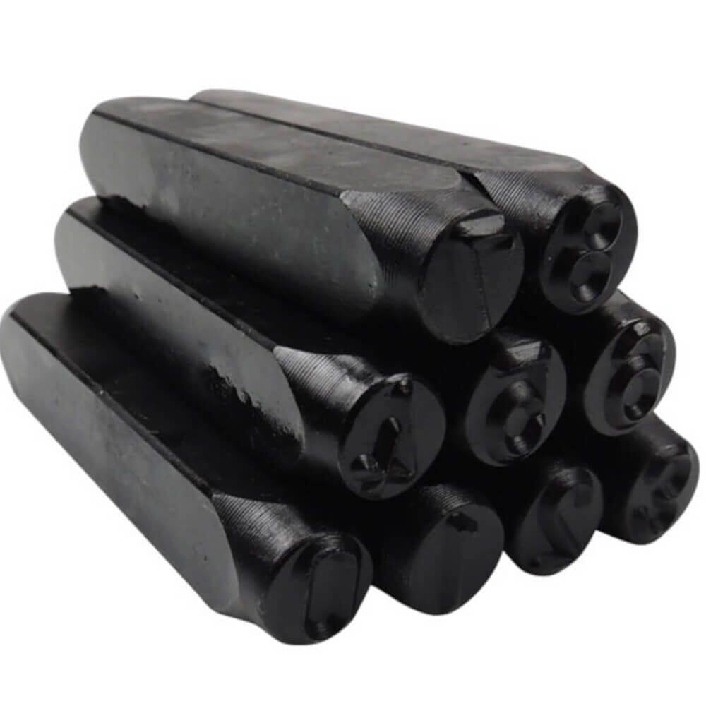 Conjunto de Algarismos de Bater 3mm - 6027 - BRASFORT